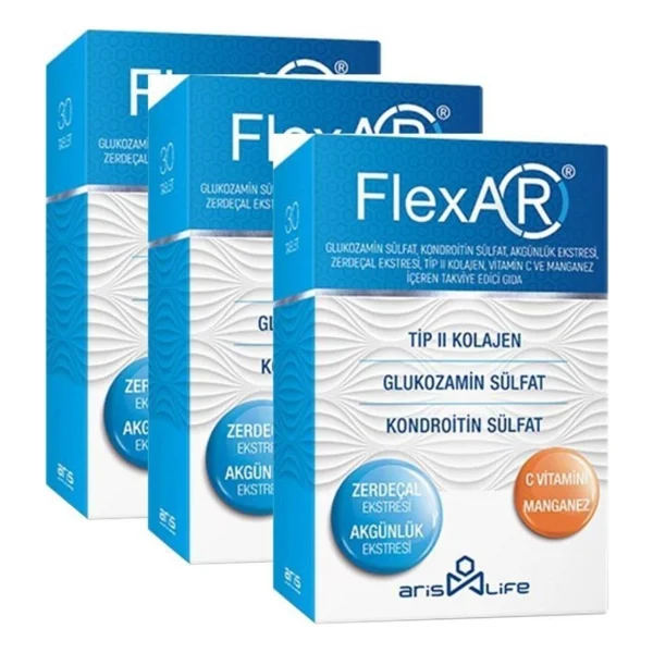 Flexar Flexar 3 x 30 Tablet - Görsel 2