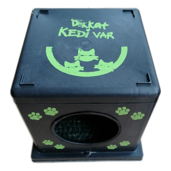 kartepe Kedi Evi Dış Ortam Yağmura Soğuğa Dayanıklı - Görsel 5