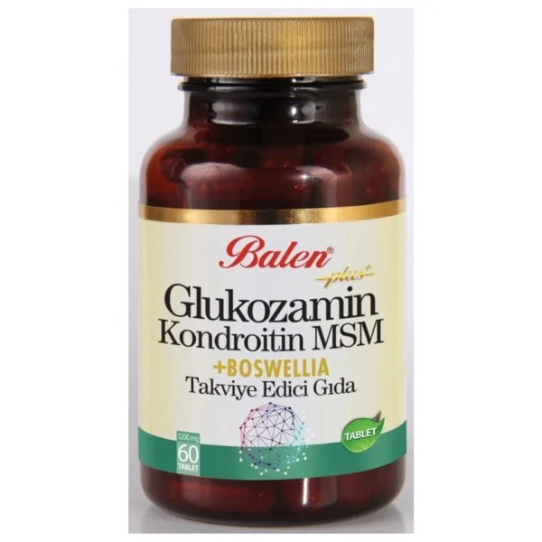 Balen Glukozamin Kondroitin MSM Boswelia 1200 mg 60 Tablet - Görsel 2