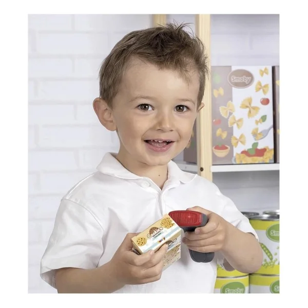 Smoby Elektronik Mini Yazar Kasa Yeşil 350113 - Görsel 5