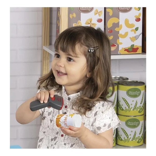 Smoby Elektronik Mini Yazar Kasa Yeşil 350113 - Görsel 6