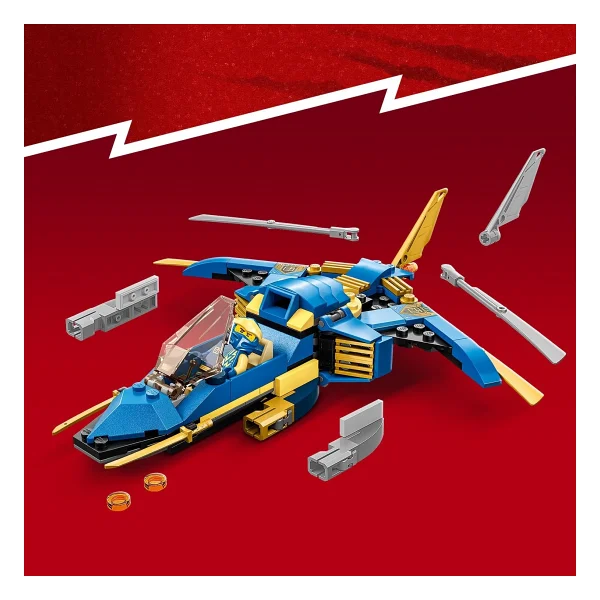 Lego 71784 Ninjago Jay'in Yıldırım Jeti Evo - Görsel 5
