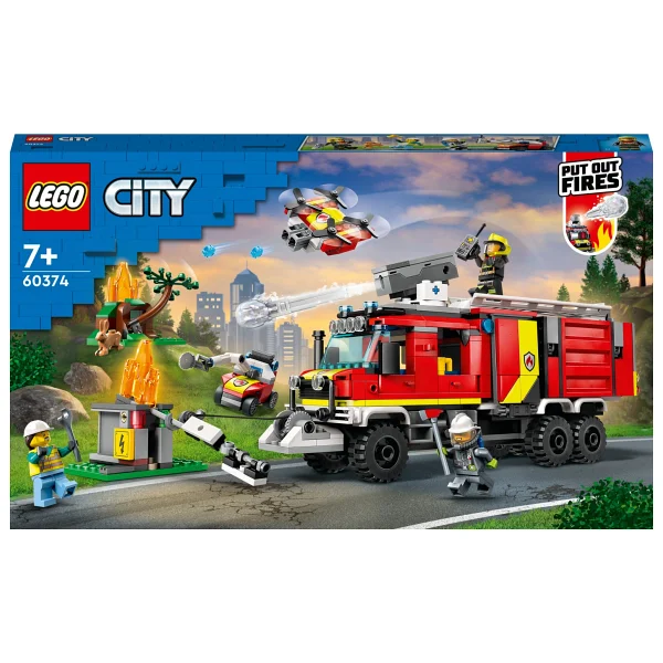 Lego 60374 City İtfaiye Komuta Kamyonu - Görsel 3