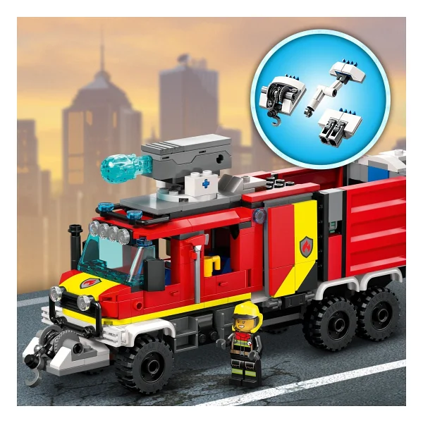 Lego 60374 City İtfaiye Komuta Kamyonu - Görsel 5