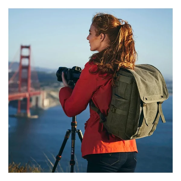 ThinkTank Retrospective Backpack 15 Fotoğraf Makinesi Sırt Çantası Yeşil - Görsel 5