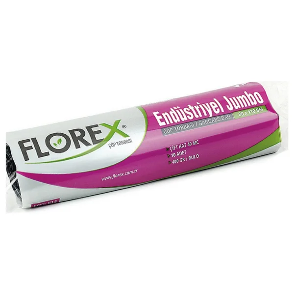 Florex Endüstriyel Jumbo Boy Çöp Poşeti 10'lu - Görsel 7