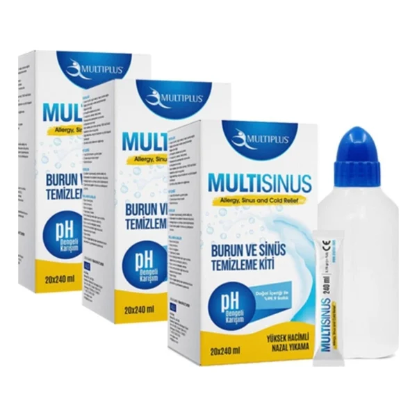 Multiplus Sinüs Rinse Burun ve Sinüs Temizleme Kiti - Görsel 2