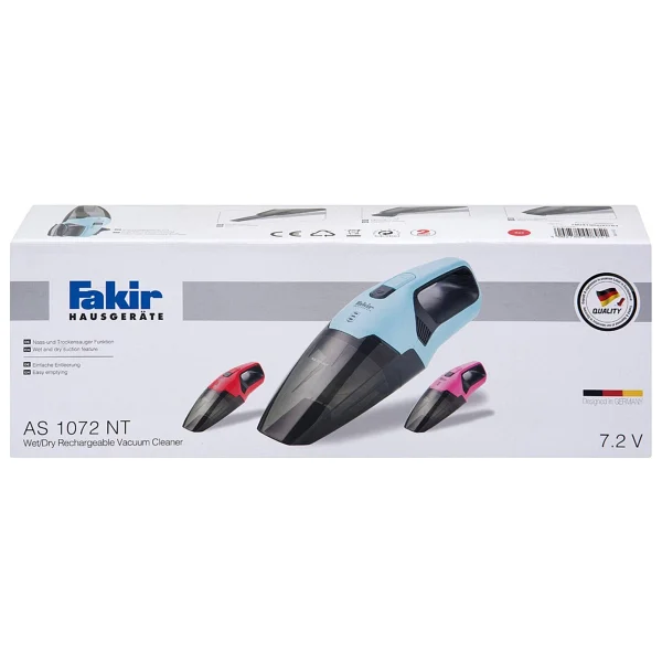 Fakir AS 1072 NT 7.2 V Islak Kuru Şarjlı El Süpürgesi - Görsel 3