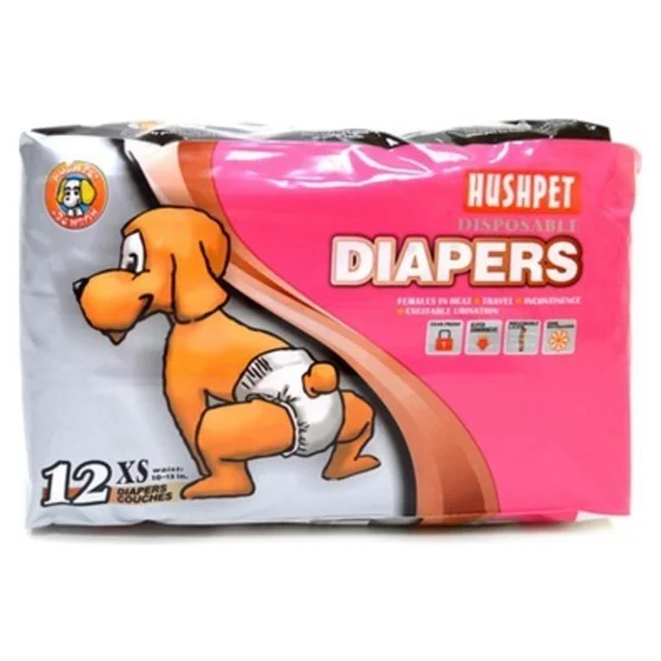 Hushpet Diapers x Small - Görsel 2