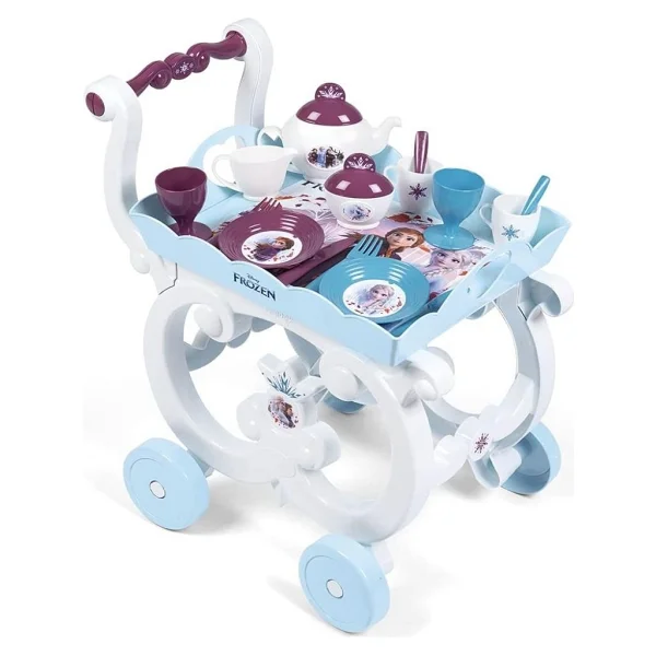 Smoby Frozen Çay Servis Arabası 310517 - Görsel 3