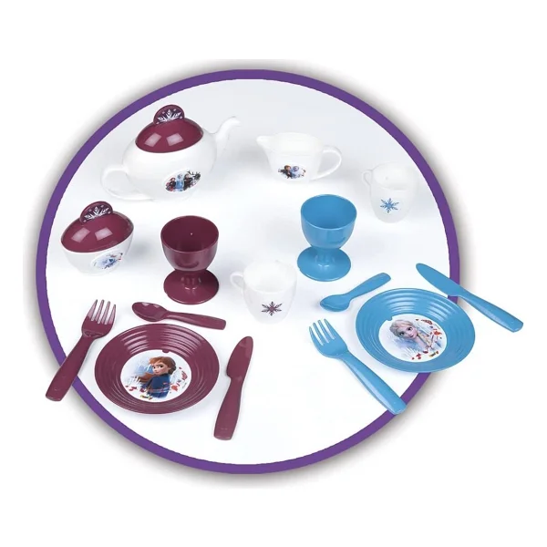 Smoby Frozen Çay Servis Arabası 310517 - Görsel 5