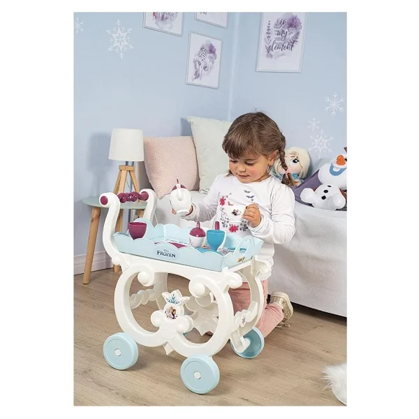 Smoby Frozen Çay Servis Arabası 310517 - Görsel 7