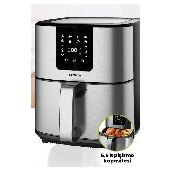 Goldmaster Brenda GM7484 7 lt Yağsız Fritöz - Görsel 2