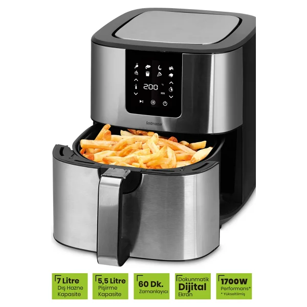 Goldmaster Brenda GM7484 7 lt Yağsız Fritöz - Görsel 3