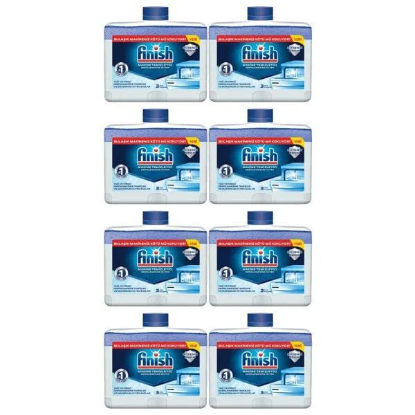 Finish 250 ml 8 Adet Sıvı Makine Temizleyici - Görsel 6