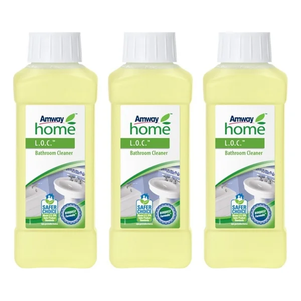 Amway Home L.o.c. Banyo Temizleyici 3'lü Set - Beyaz - Görsel 2