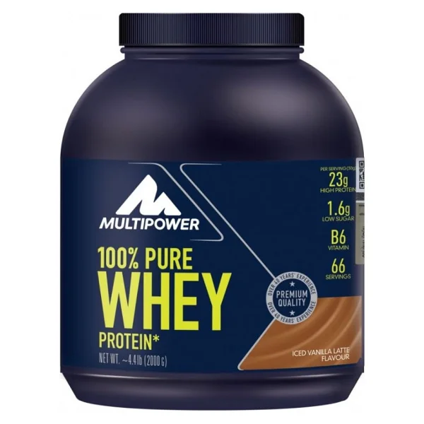 Multipower Shake 2000 gr Vanilya-Latte Aromalı Whey Protein Tozu - Görsel 2