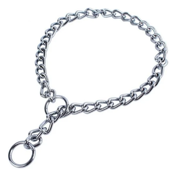 Nunbell Boğma Zincir Köpek Boyun Tasması 4 mm x 60 cm - Görsel 2