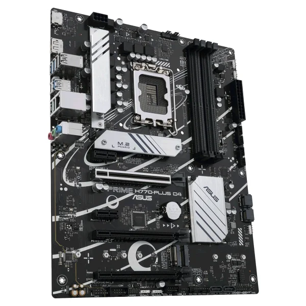 Asus Prime H770-PLUS D4 Intel LGA1700 DDR4 ATX Anakart - Görsel 2