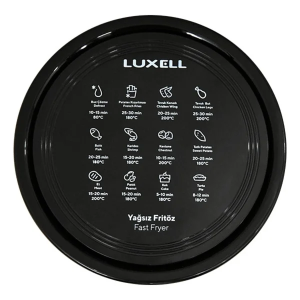 Luxell Fastfryer LX-FC 5.5 lt Yağsız Fritöz - Görsel 2