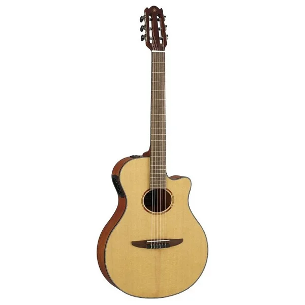 Yamaha NTX1 Natural Elektro Klasik Gitar - Görsel 4