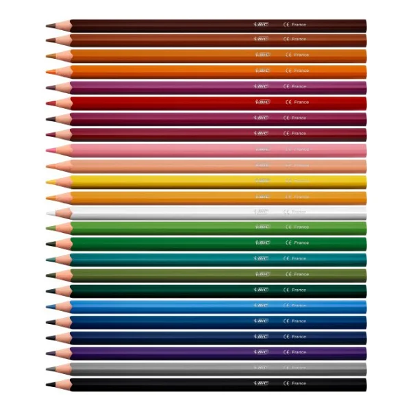Bic Color Up 24'lü Kuru Boya Seti - Görsel 10