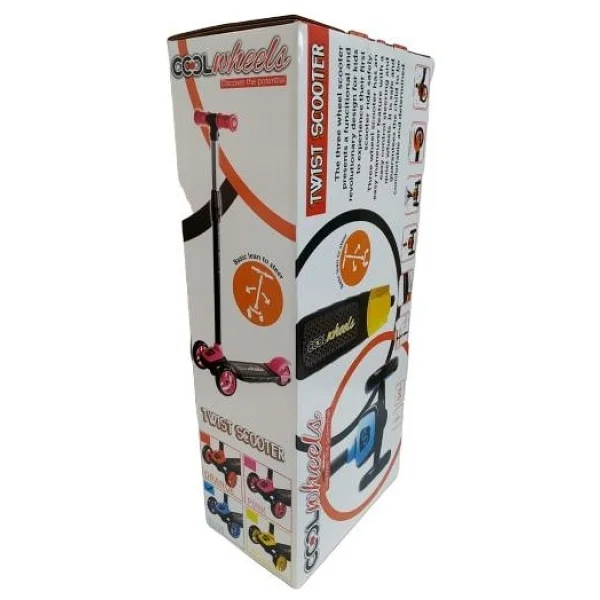 Cool Wheels Twist Mavi 3 Tekerlekli Çocuk Scooter - Görsel 2