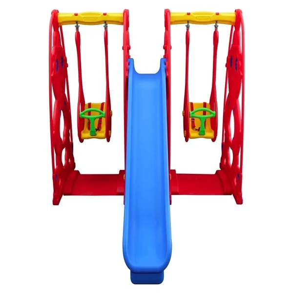 King Kids Sevimli Teddy Kaydıraklı Salıncak Set B - Görsel 6