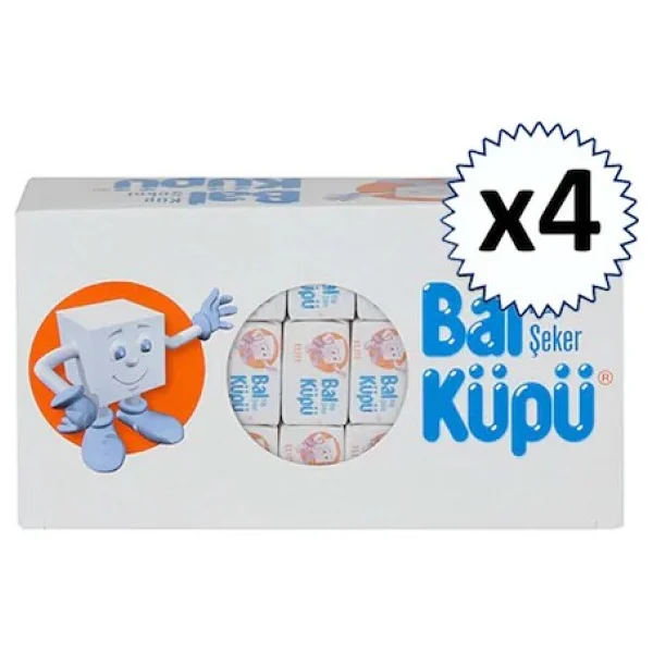 Balküpü Çift Sargılı Küp Şeker 750 gr 4'lü - Görsel 2