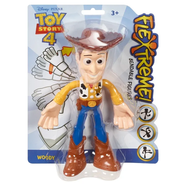Toy Story 7 inç Bükülebilen Figürler Woody GGK84 - Görsel 4