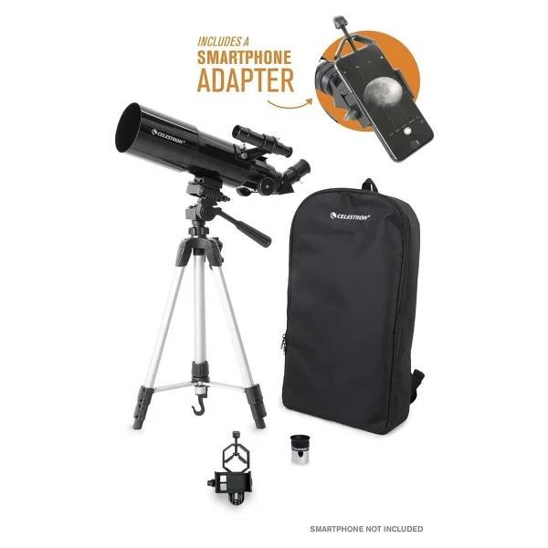 Celestron 22030 Travel Scope 80 Portable Teleskop ve Smartphone - Görsel 6
