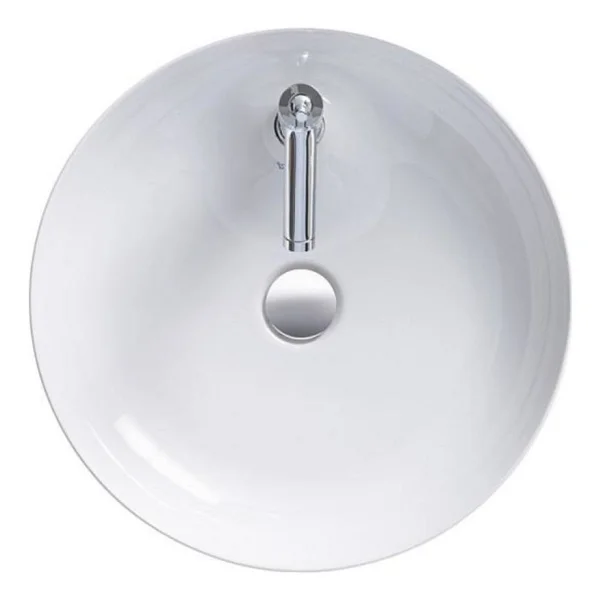 Duravit 2328480000 Cape Cod DuraCeram Batarya Banklı 48 cm Çanak Lavabo - Görsel 3