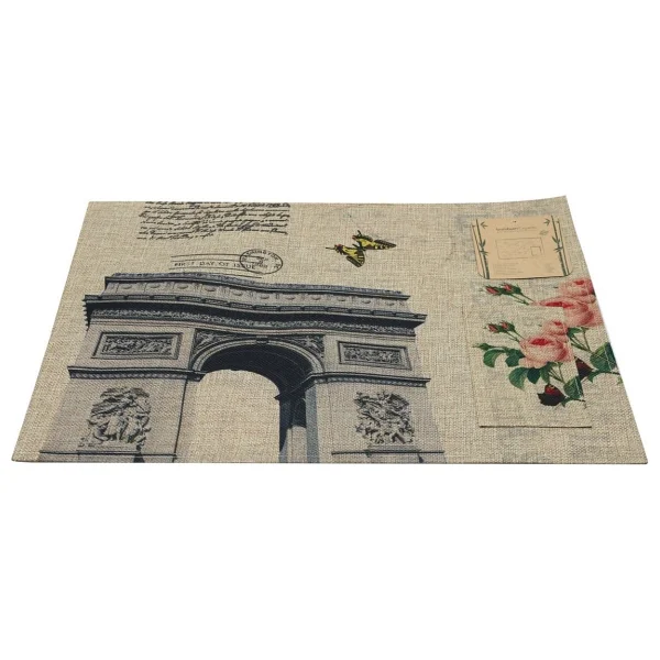 Bambum Coperta 2'li Çatal Kaşık Cepli Amerikan Servis Kemer - 30 x 45 cm - Renkli - Görsel 2