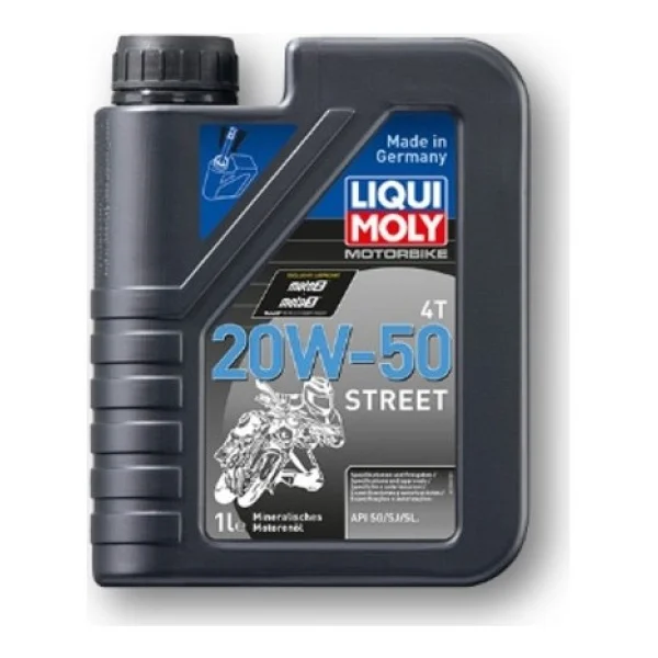 Liqui Moly Basic Street 20W-50 4T 1 lt Motosiklet Yağı - Görsel 2