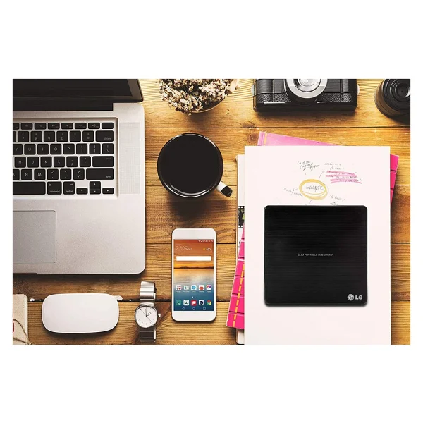 LG DVD Writer Harici 8X DVD Yazıcı Ultra Slim - Görsel 4