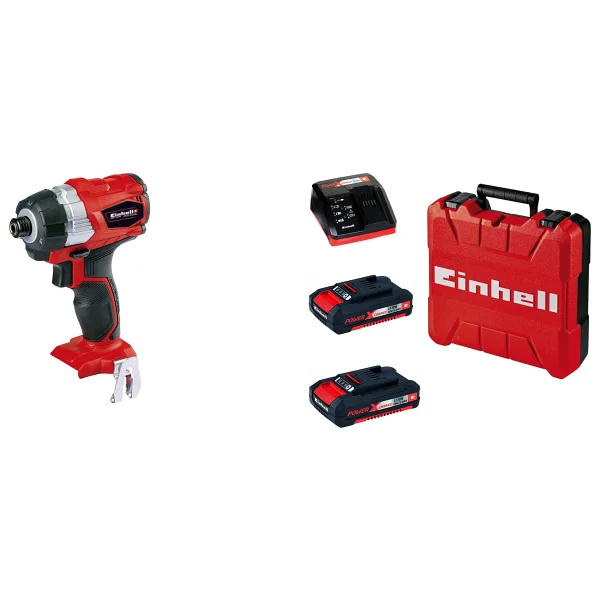 Einhell TE-CI 18 Li BL Çift Akülü 2 Ah Darbeli Vidalama Makinesi - Görsel 2