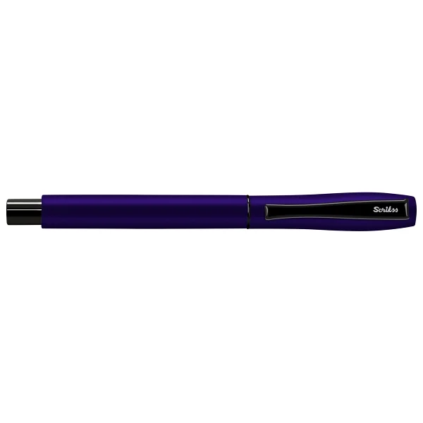 Scrikss Karnaval 0.7 mm Kristal Kutulu Mor Roller Kalem - Görsel 3