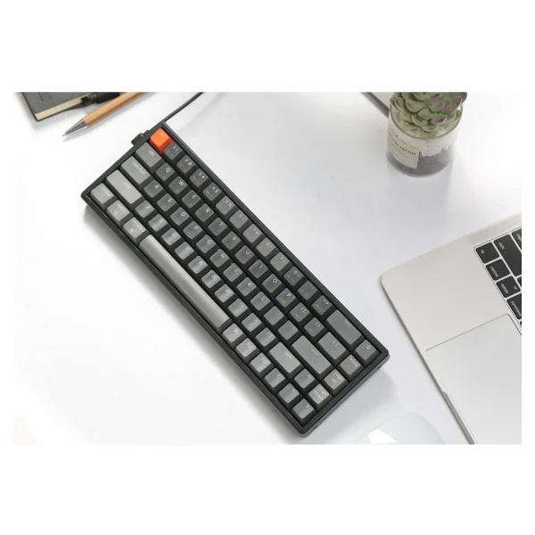 Keychron K6 RGB &65 TKL G Pro Mechanical Red Switch Kablolu/Kablosuz Mekanik Oyuncu Klavyesi - Görsel 2
