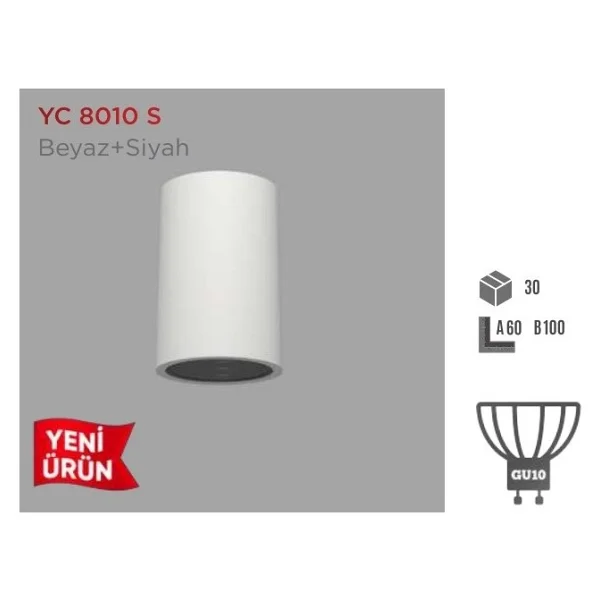 YCL YC-8010S Sıva Üstü Dekoratif Armatür - Görsel 2