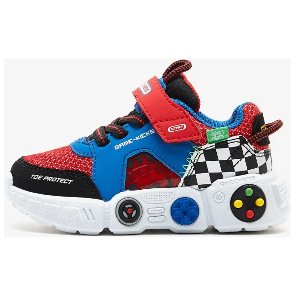 Skechers Lil Gametronix 402262N BKMT Siyah Erkek Bebek Spor Ayakkabı - Görsel 8