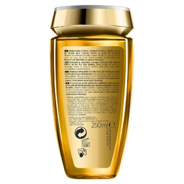 Kerastase Elixir Ultime Le Bain Argan Yağlı Besleyici Şampuan 250 ml - Görsel 6