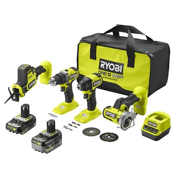 Ryobi RCK184A-2C42S Combo Kit 18V Akülü Elektrikli El Aletleri Seti - Görsel 2