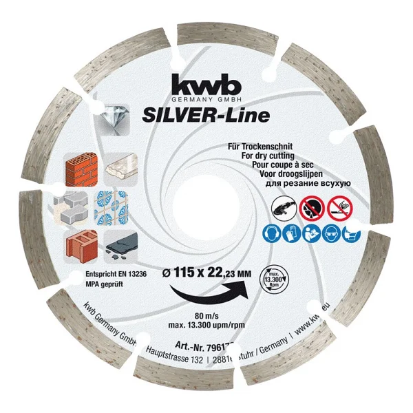 Kwb 49796170 115 mm Elmas Kesici Disk - Görsel 5