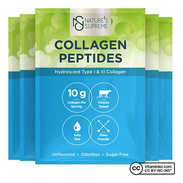 Nature's Supreme Collagen Peptides Aromasız 7 Saşe - Görsel 4