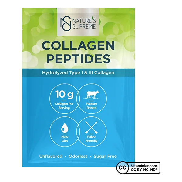 Nature's Supreme Collagen Peptides Aromasız 7 Saşe - Görsel 5