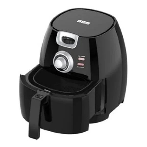 Sem Aircook SC300 5 lt Yağsız Siyah Fritöz - Görsel 5