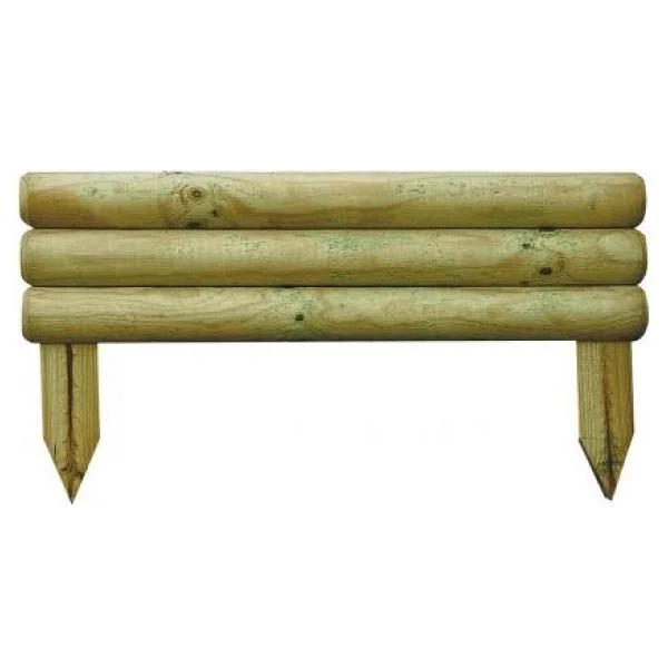 Platanus Peyzaj Yerebatan Ahşap Sebze Bahçesi Çiti 25X50 - Yeşil - Görsel 3