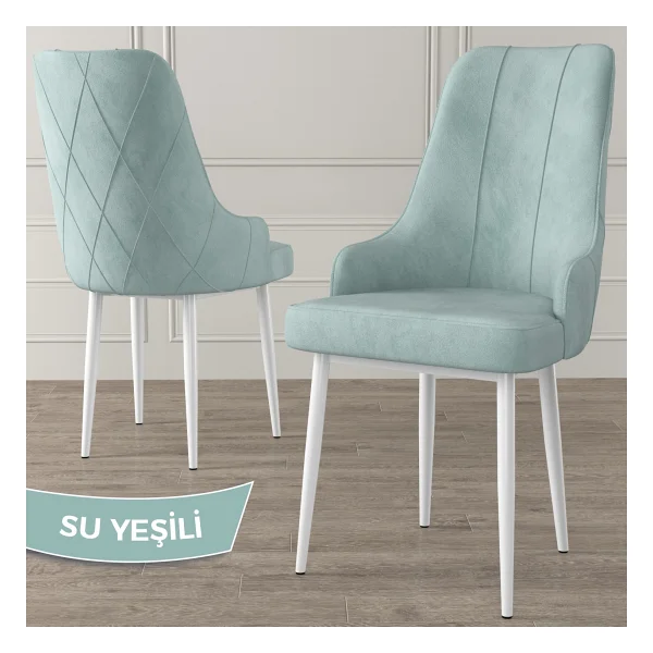 Canisa Concept Trex Serisi 1.sınıf Babyface Kumaş Mürdüm Sandalye Siyah Metal Ayak - Görsel 10