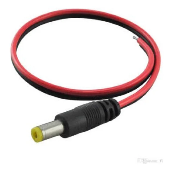 Cctv Güvenlik Kamerası Power Jack Jak Kablo 23 Cm - Görsel 3