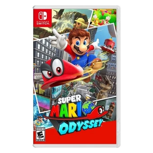 Nintendo Switch OLED Beyaz Yeni Nesil Konsol 64GB + Super Mario Odyssey Oyunlu Bundle - Görsel 5